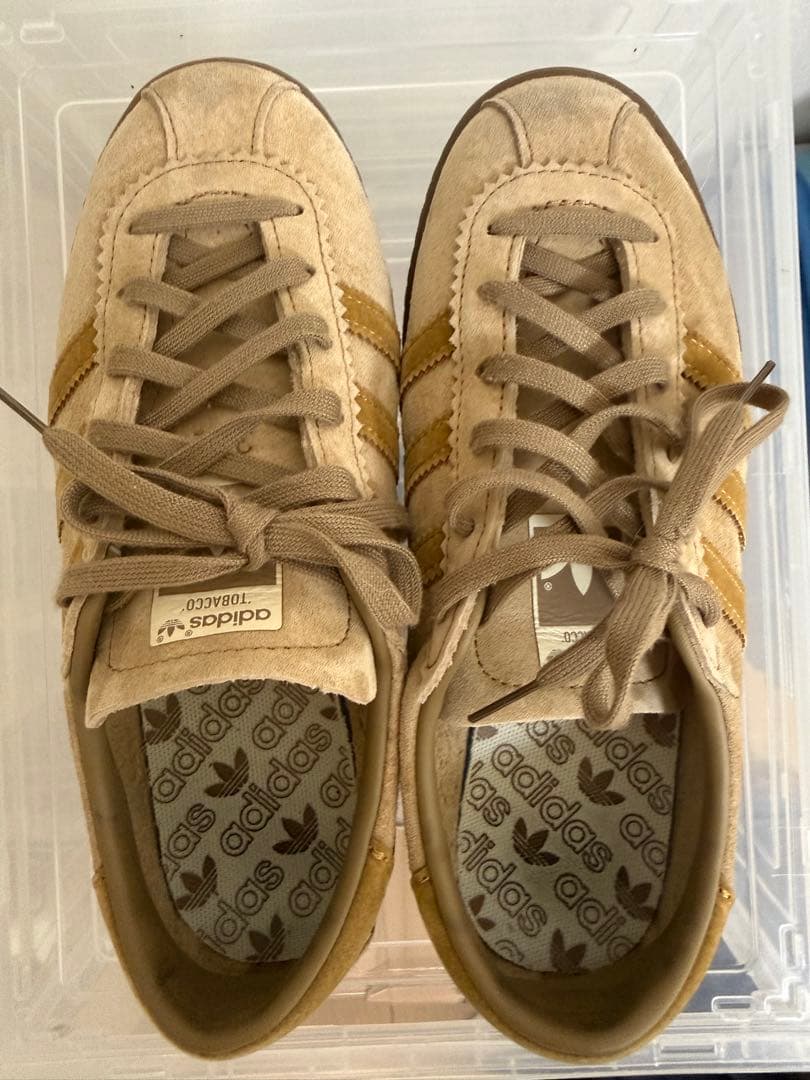 靴 adidas tobacco 22.0