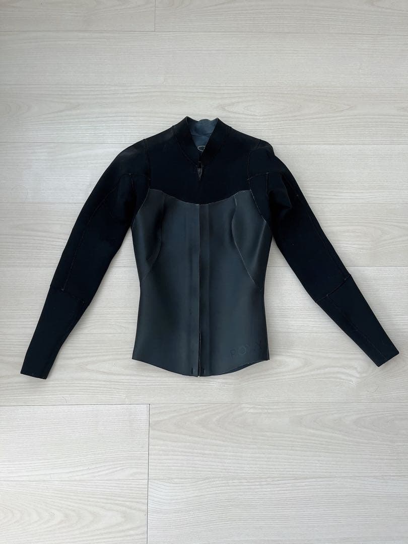 ROXY 長袖タッパー ウェットスーツ ウエットスーツ フロントジッパーL