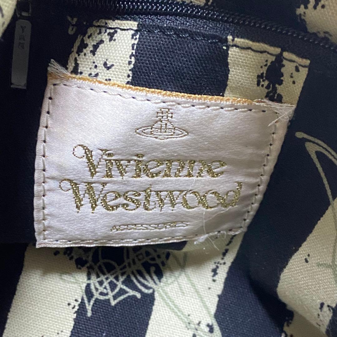 正規品　ヴィヴィアン　アコード　レザー　ショルダーバッグ　ドラム型　筒形　y2k