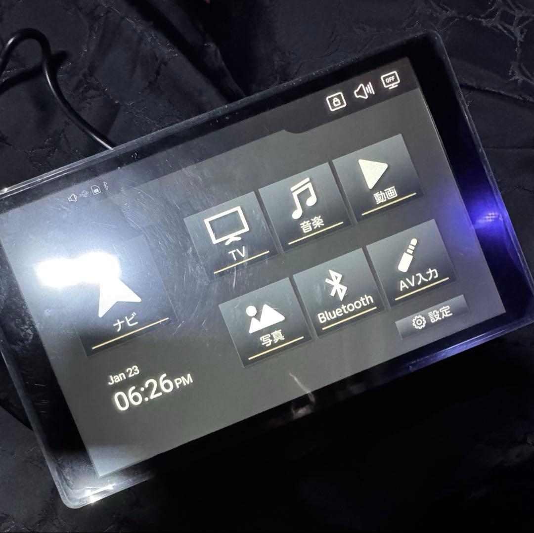 2025年地図データPNM89F PIXYDAセイワ製フルセグポータブルナビ