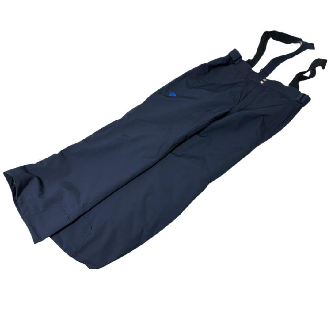 デサント　サイズO スキー　スノーボード ウェア　上下セット　ブルー　ネイビー