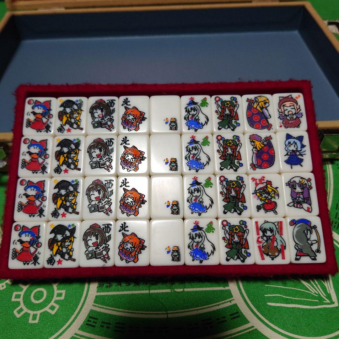 市川屋　東方麻雀牌「極東」+東方麻雀マット