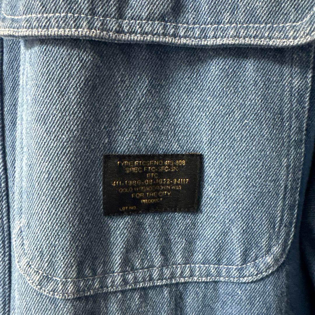 FTC 19aw カバーオール デニムジャケット Lサイズ