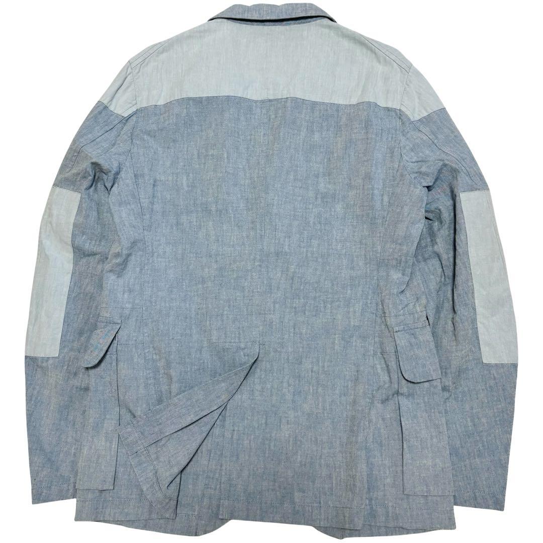 良品 ナイジェルケーボン マロリージャケット 高密度ダンガリー エルボーパッチ