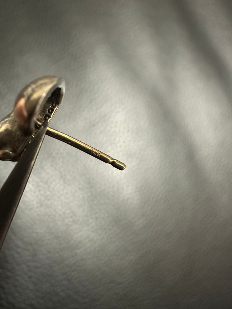 クロムハーツ　ハート　ピアス　Chrome Hearts