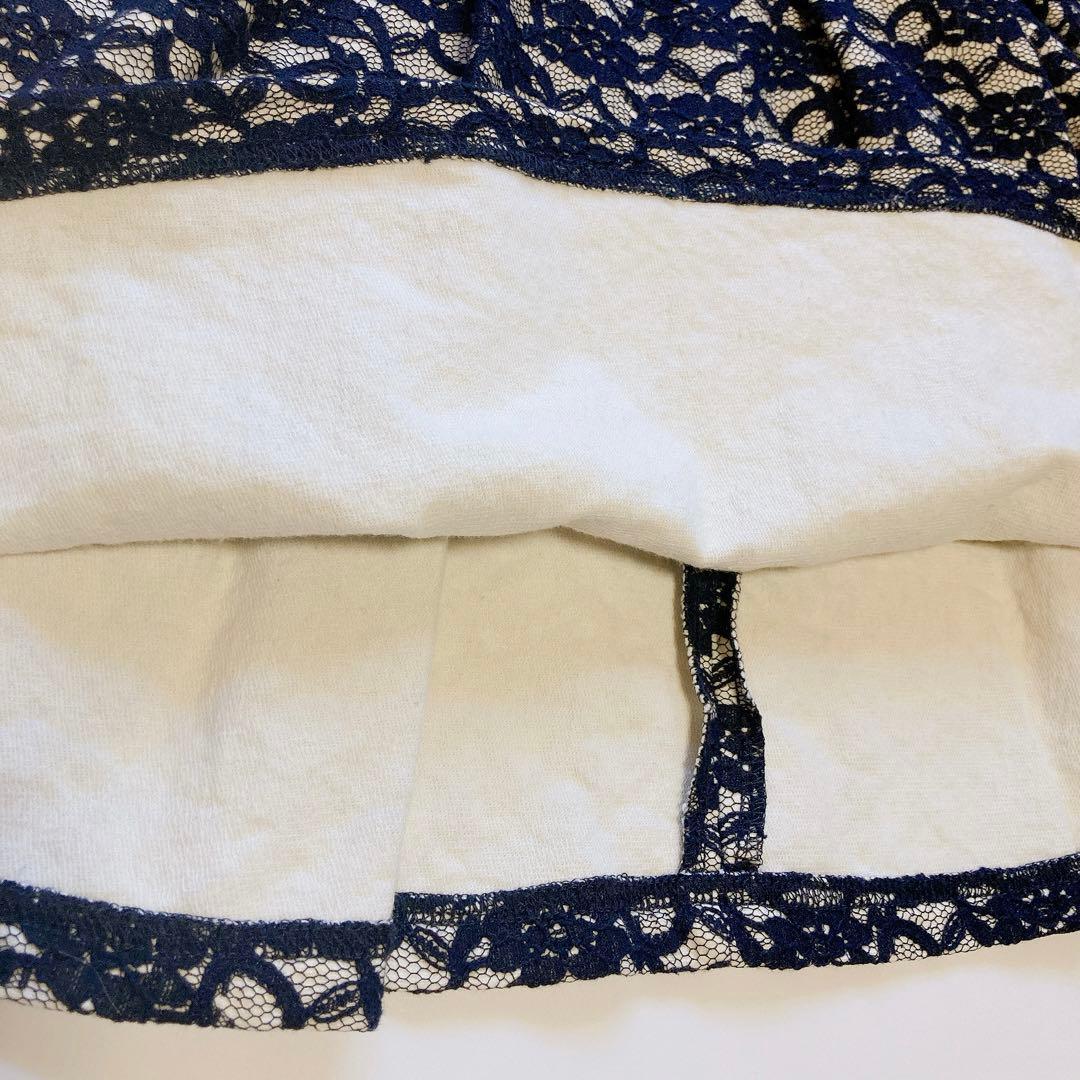 anyFAM120size ネイビーレース セレモニー 入学 卒園 フォーマル