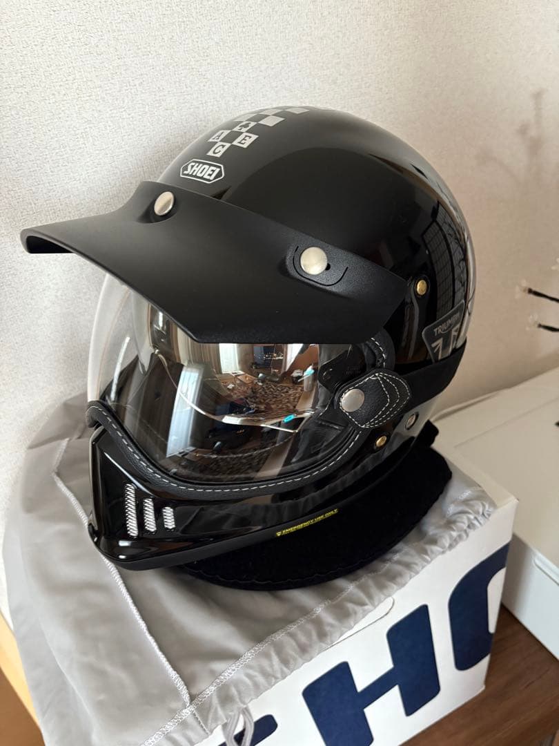 はる様 SHOEI EX-ZERO ブラック トライアンフ