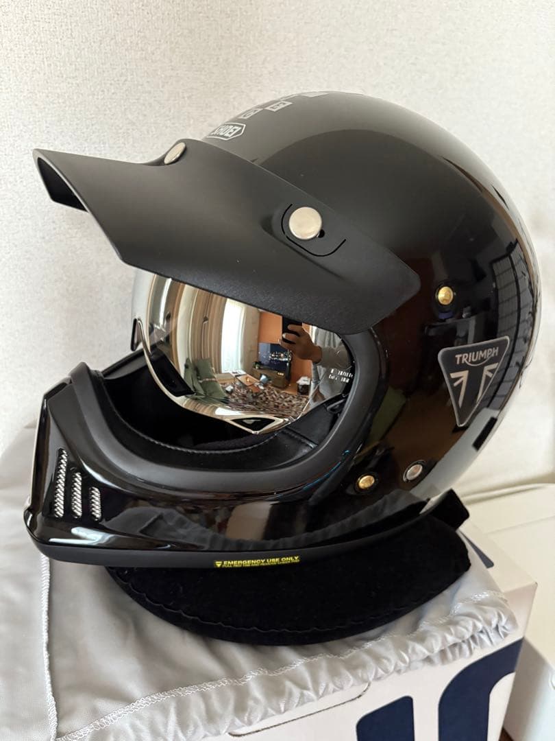 はる様 SHOEI EX-ZERO ブラック トライアンフ