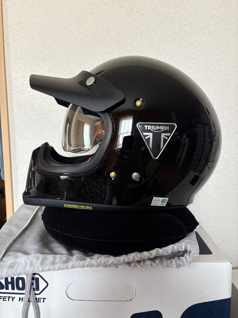 はる様 SHOEI EX-ZERO ブラック トライアンフ