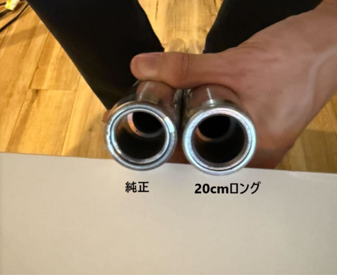 SR400/500用 20cm（約8インチ）ロングフォークチューブセット