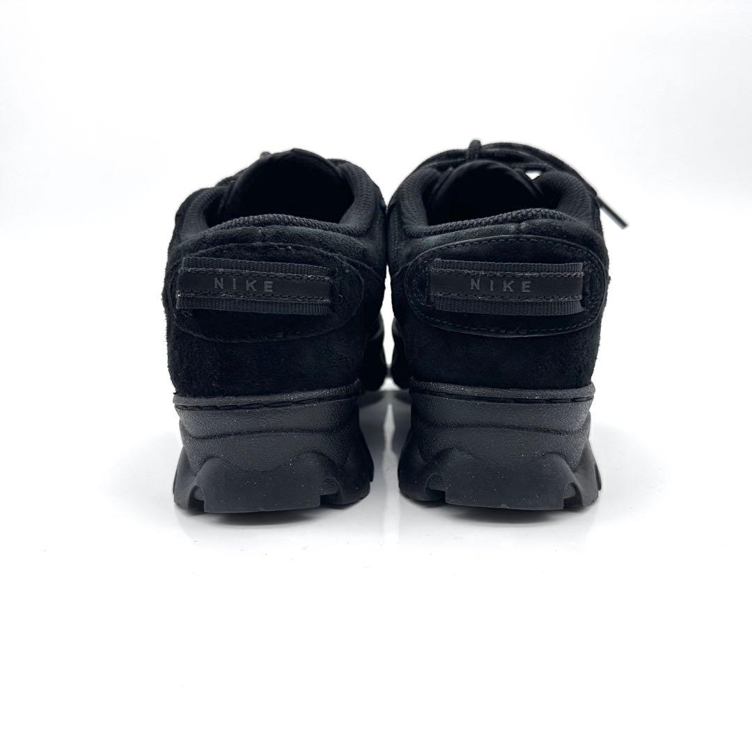 【美品】ナイキ ラハール LOW ブラック スエード 厚底 23.5cm