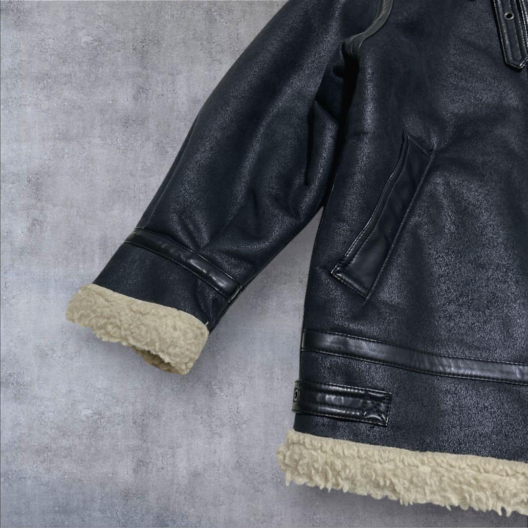 美品✨ALPHA INDUSTRIES B3 フェイクムートン フライト　ボア