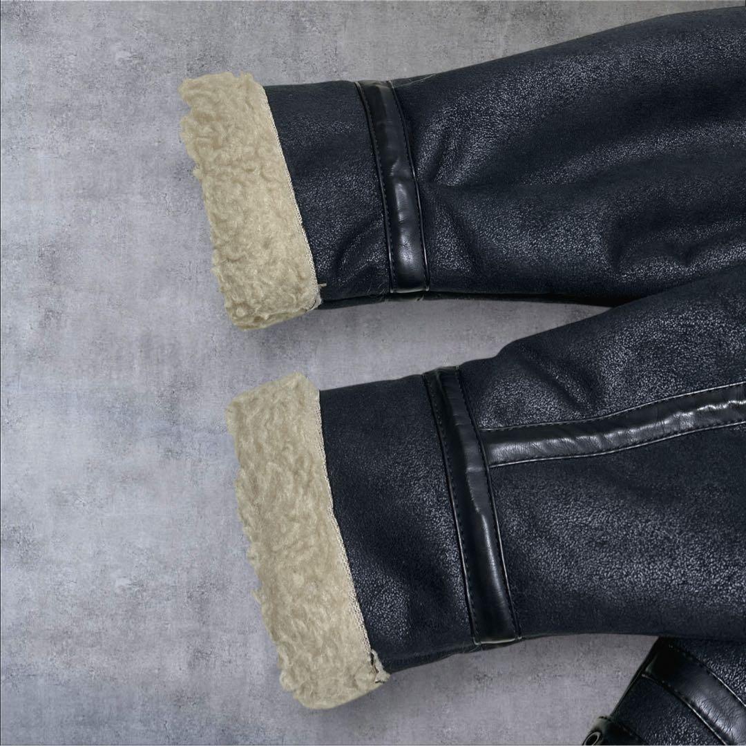 美品✨ALPHA INDUSTRIES B3 フェイクムートン フライト　ボア