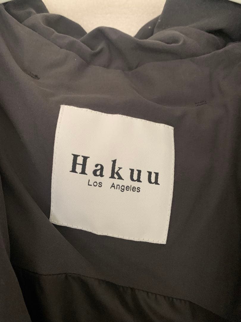 Plate HAKUU/ハクウ 別注 MID/L ダウンベスト　グレー