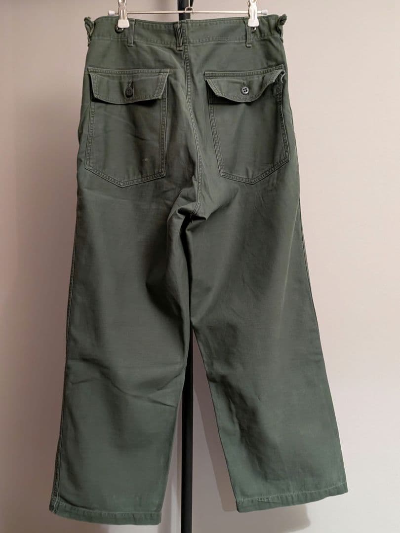 弁*髪様 【希少USMC】50s 米軍 P-58 ユーティリティパンツ ベイカー