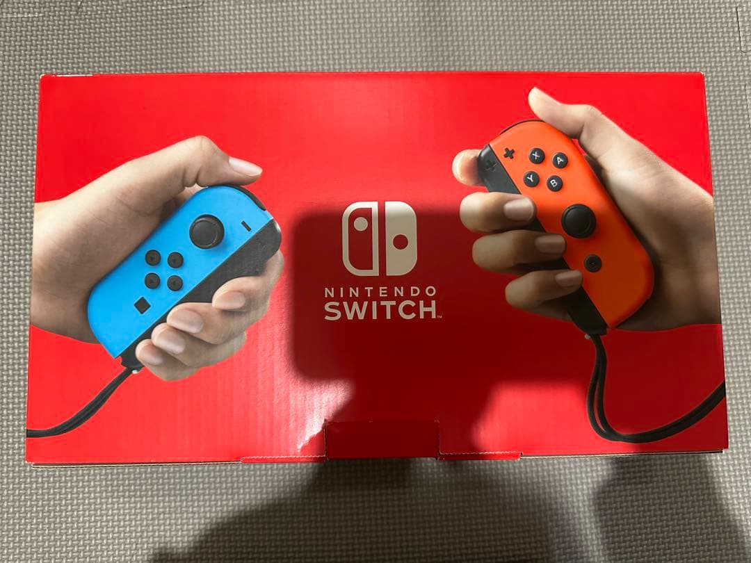 ニンテンドースイッチ グレー 灰色 NINTENDO SWITCH 付属品全新