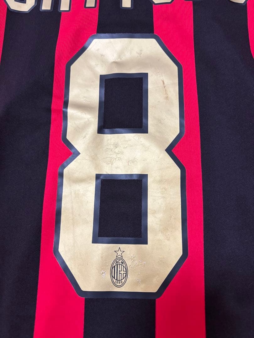 ACミラン　ガットゥーゾ　Gattuso アディダス　長袖　ユニフォーム