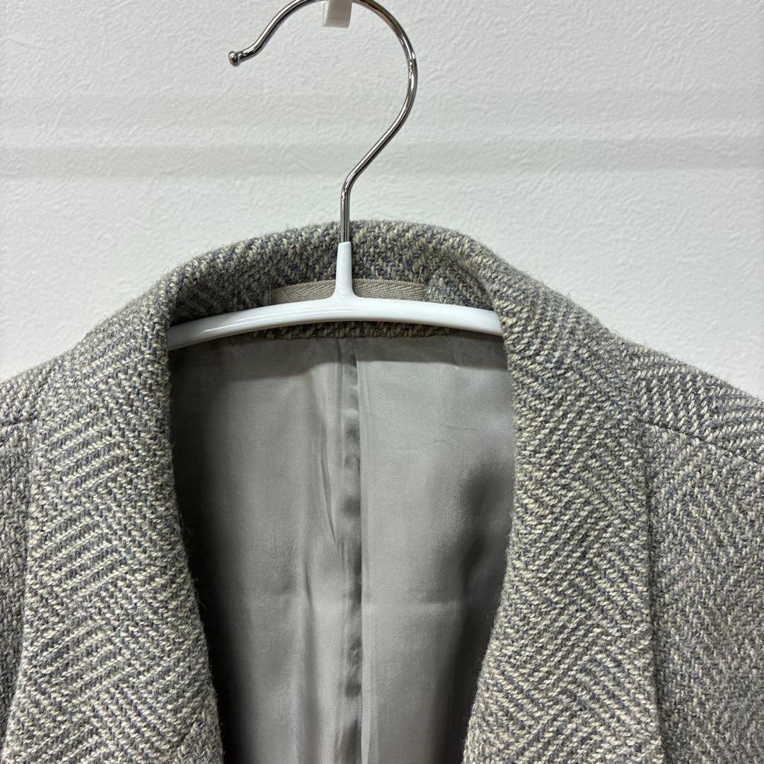 Y's for men グレー ウール ヘリンボーン テーラードジャケット M