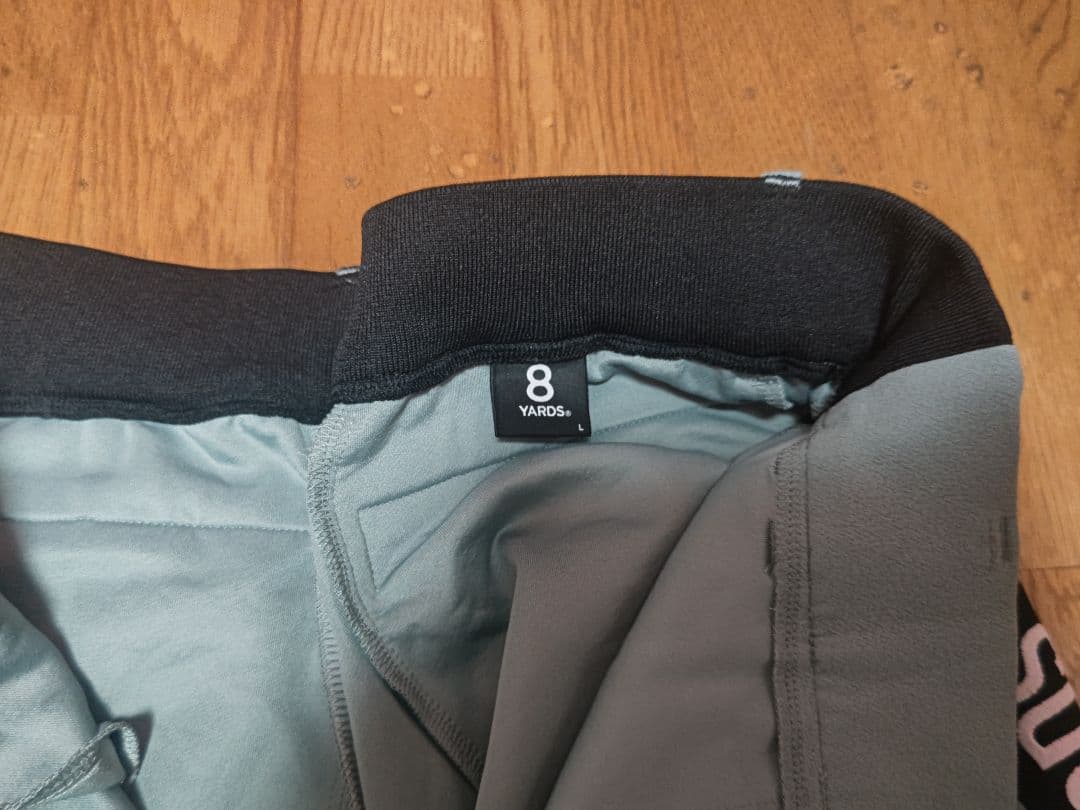 ハチヤーズ ジョガーパンツ 8YARDS クレイグリーン サイズL 美品