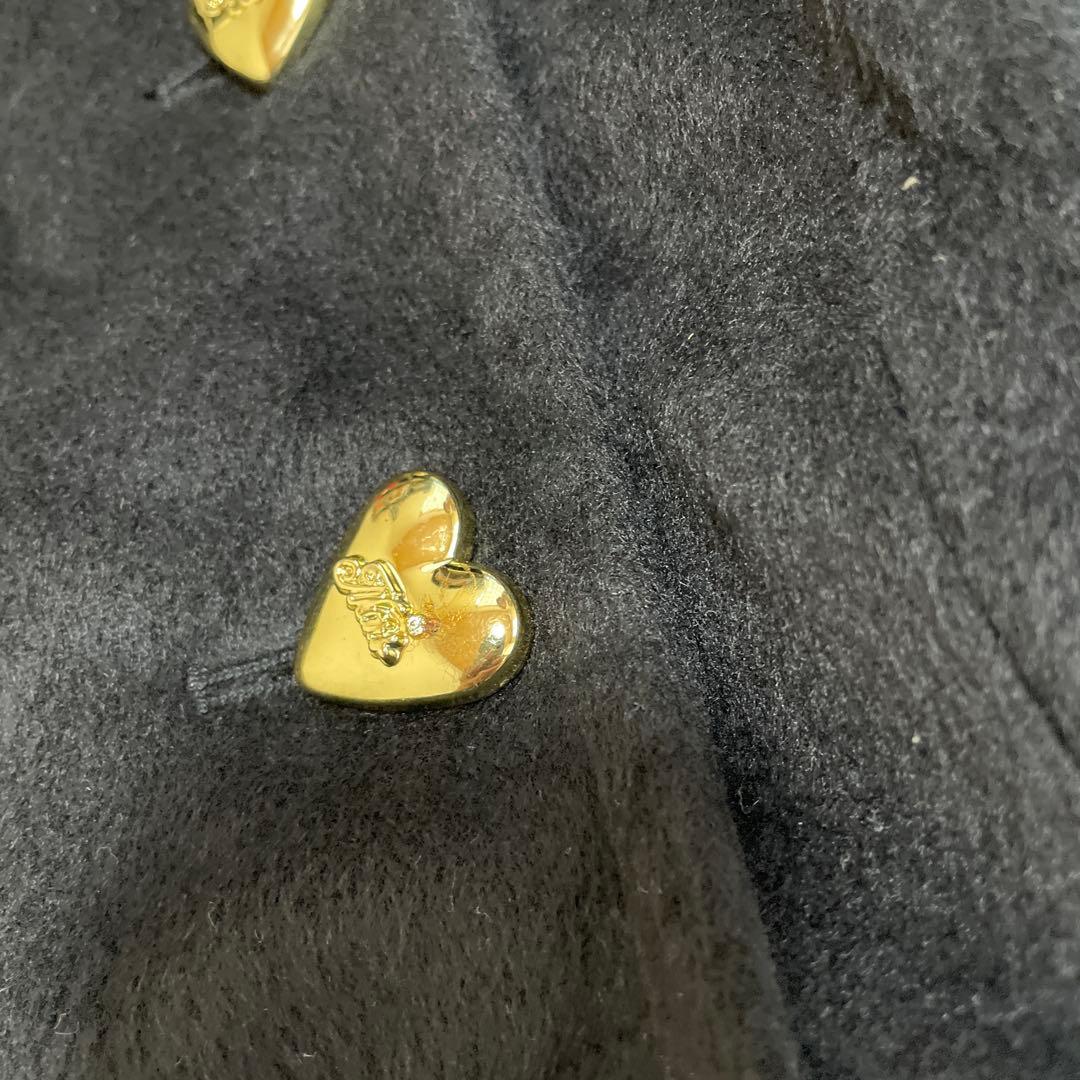 《MARS》レア　初期物　ハート金ボタン　コート　リボン　花柄　姫ギャル　M