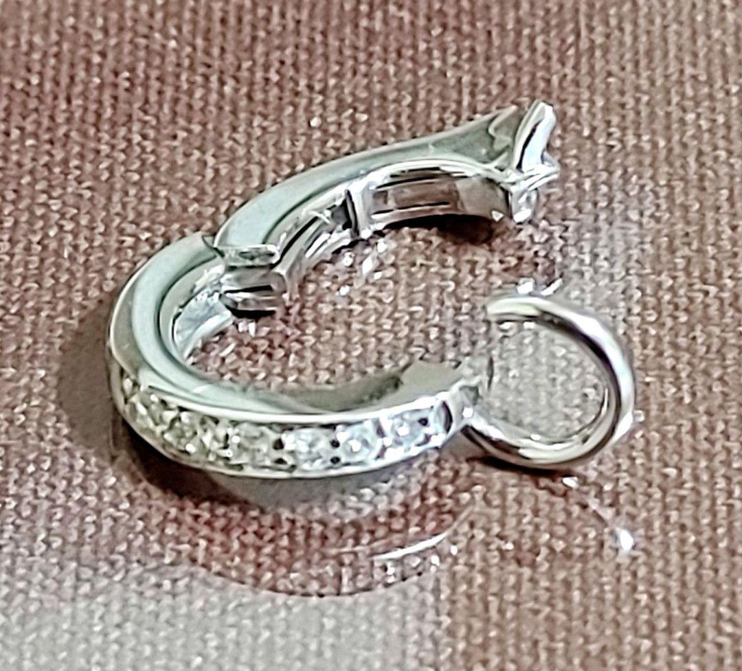 ☆新品未使用☆K18WG&天然ダイヤモンド マルチバチカン チャーム gstv