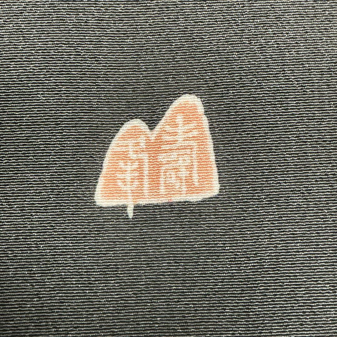 b195 正絹　黒留袖　比翼付　五つ紋　作家物落款　金銀箔　刺繍　着物