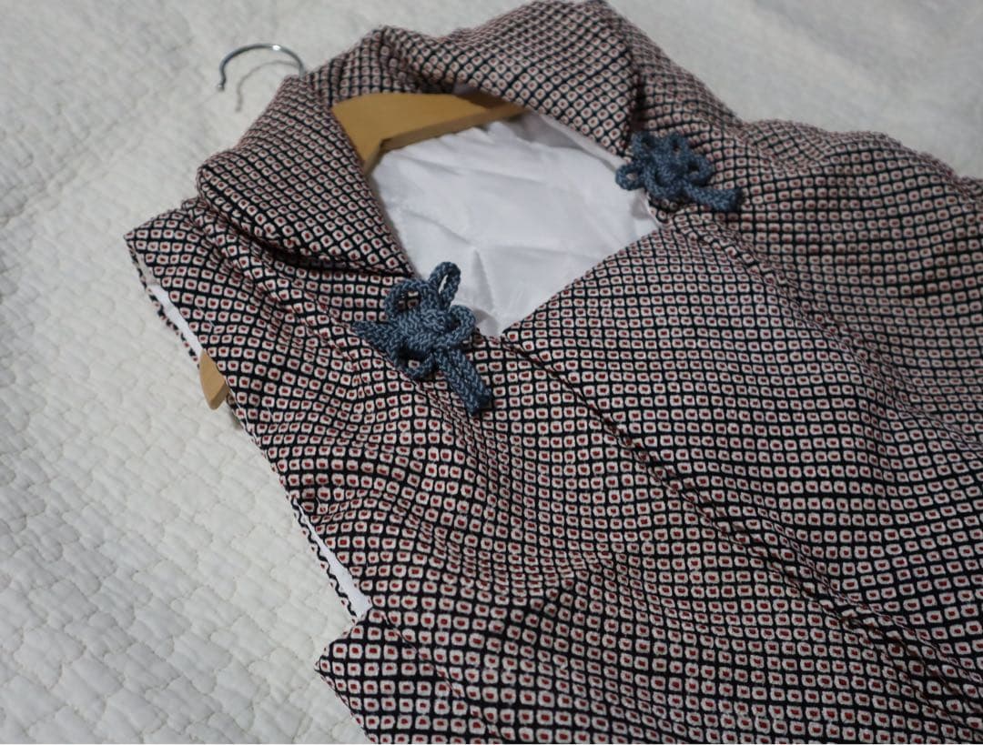 3歳七五三　絞り　被布　男の子