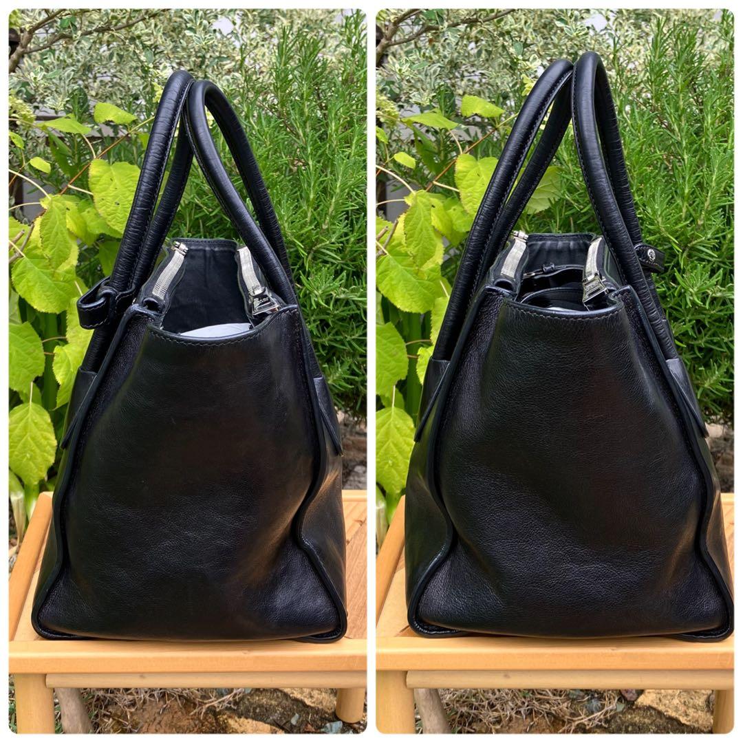 ✨極美品✨PRADA ブラック 2way ショルダーバッグ　7-15