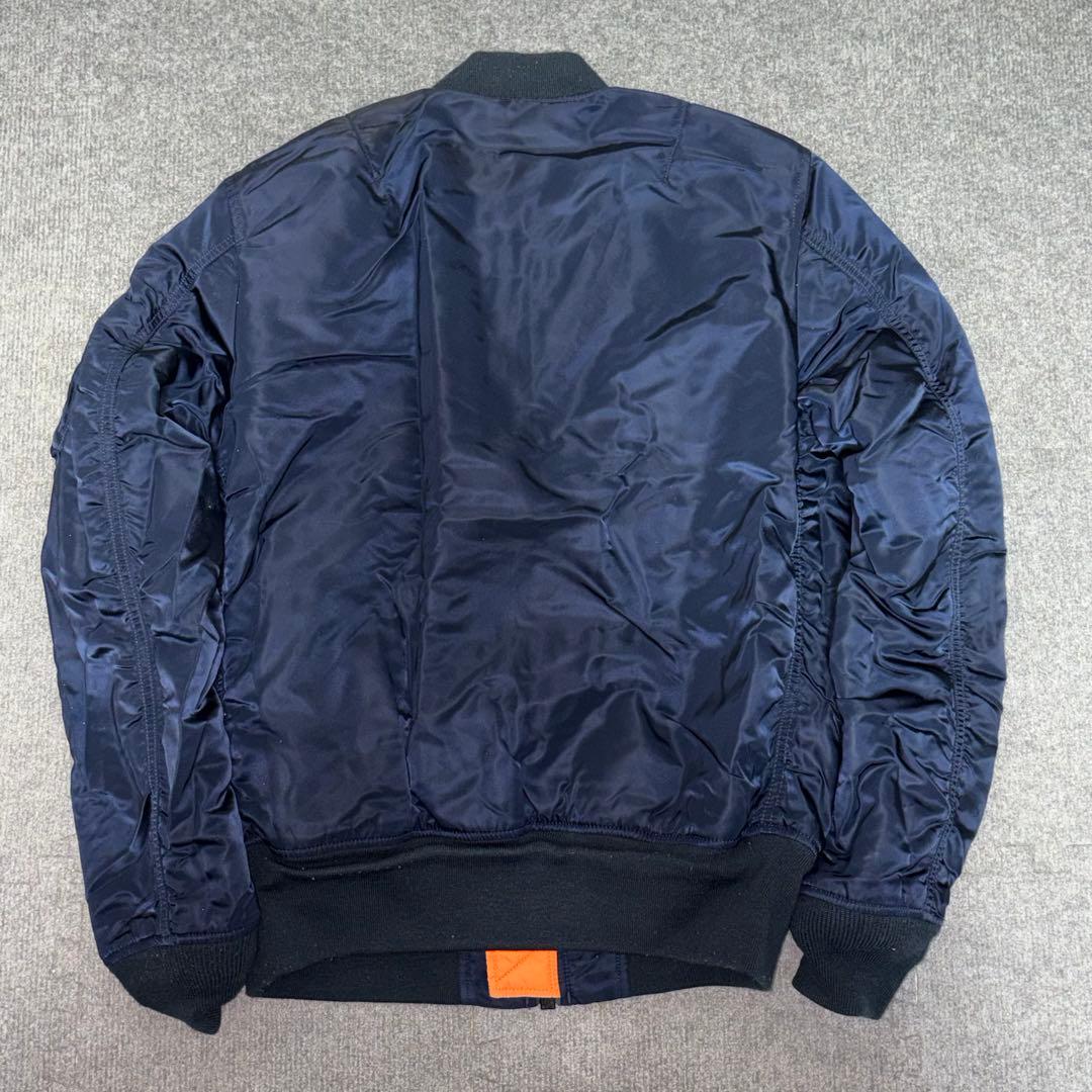 【極美品✨】【希少XL】ALPHA INDUSTRIE ma-1 ブルー XL