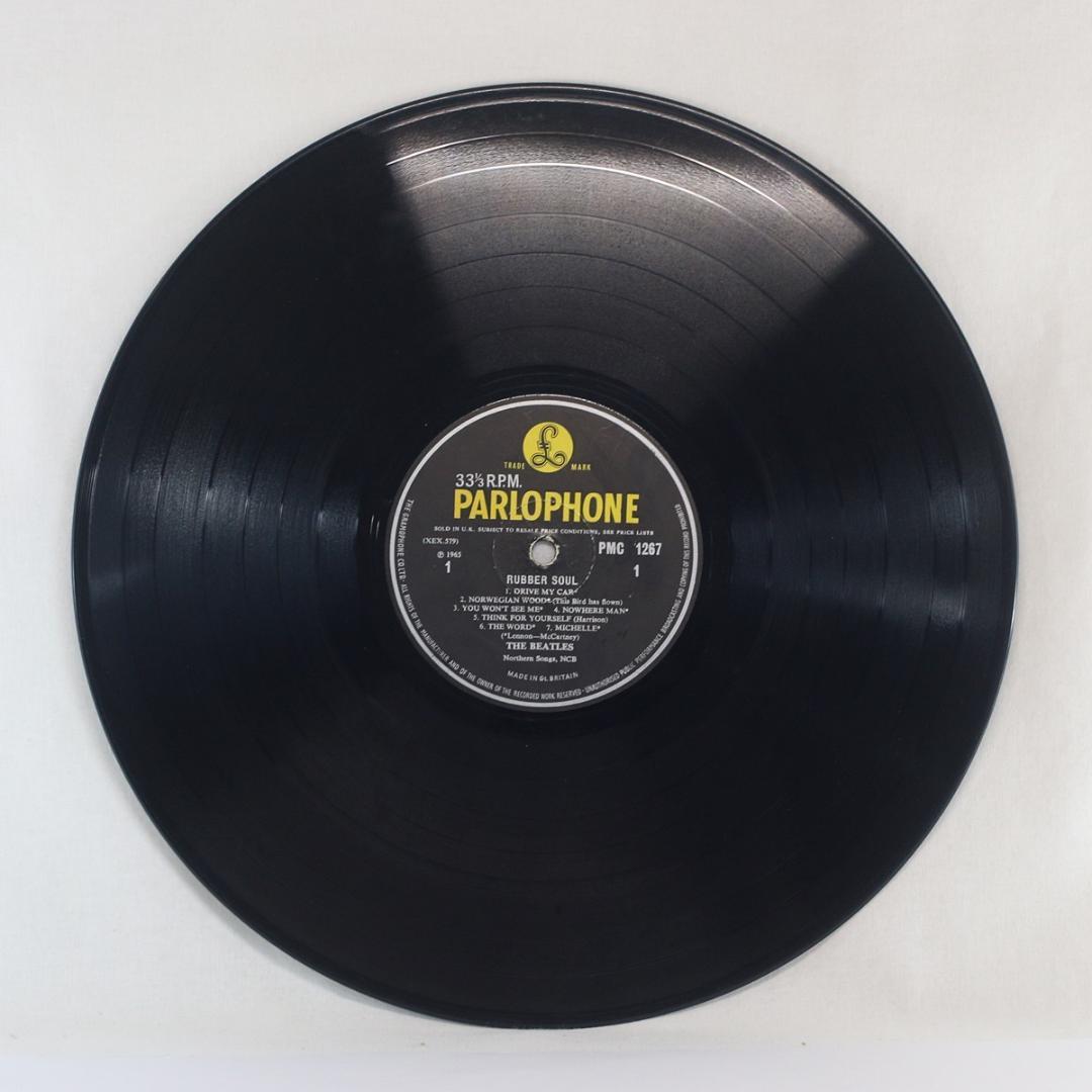 英LP The Beatles Rubber Soul UKオリジナル盤Mono