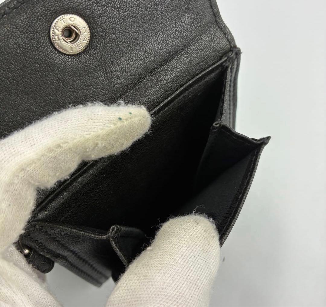 超希少】ポーター　二つ折り財布　ブラック　レザー　ヴィンテージ　PORTER