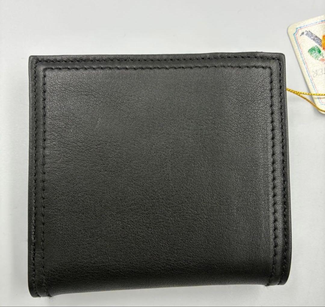 超希少】ポーター　二つ折り財布　ブラック　レザー　ヴィンテージ　PORTER
