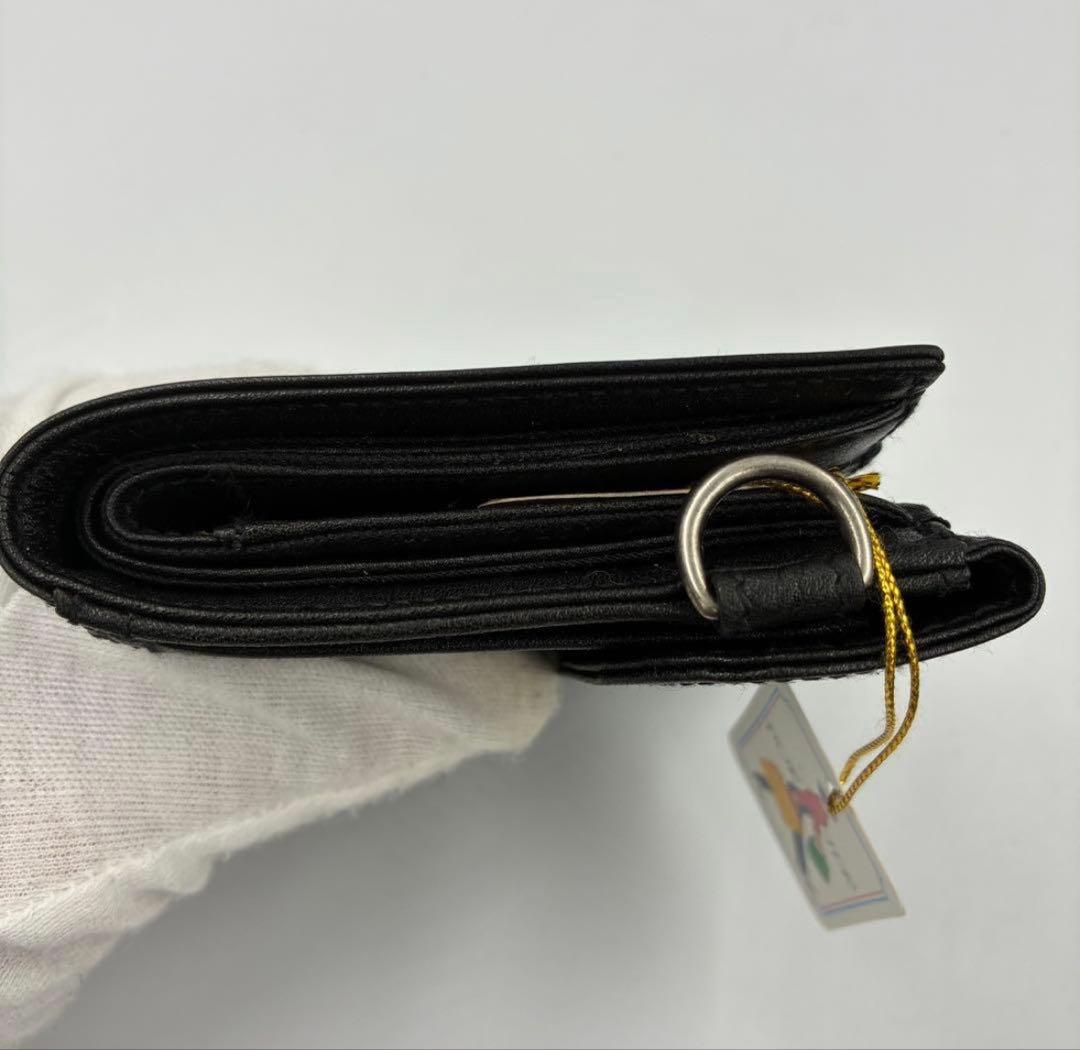 超希少】ポーター　二つ折り財布　ブラック　レザー　ヴィンテージ　PORTER
