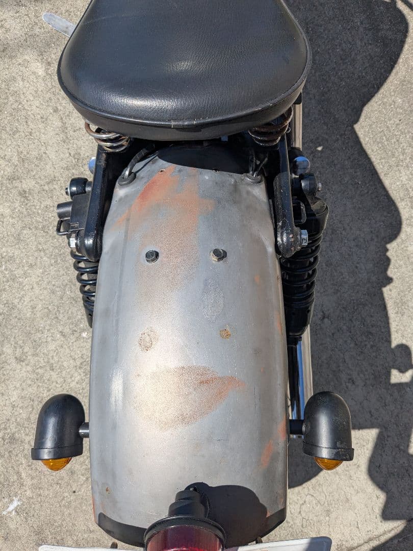 ビラーゴ250純正加工フェンダー！