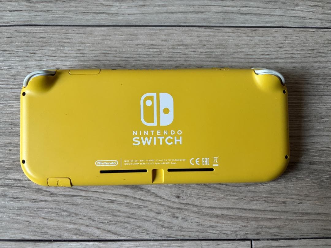 ■ジャンク■Nintendo■Switch LITE■イエロー本体■