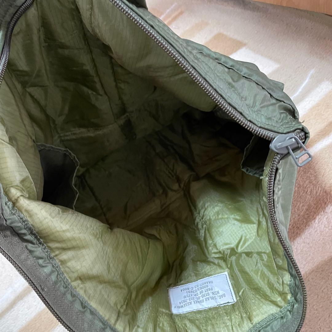 90s 米軍 実物 usaf ヘルメットバック ソーラー ステンシル入り