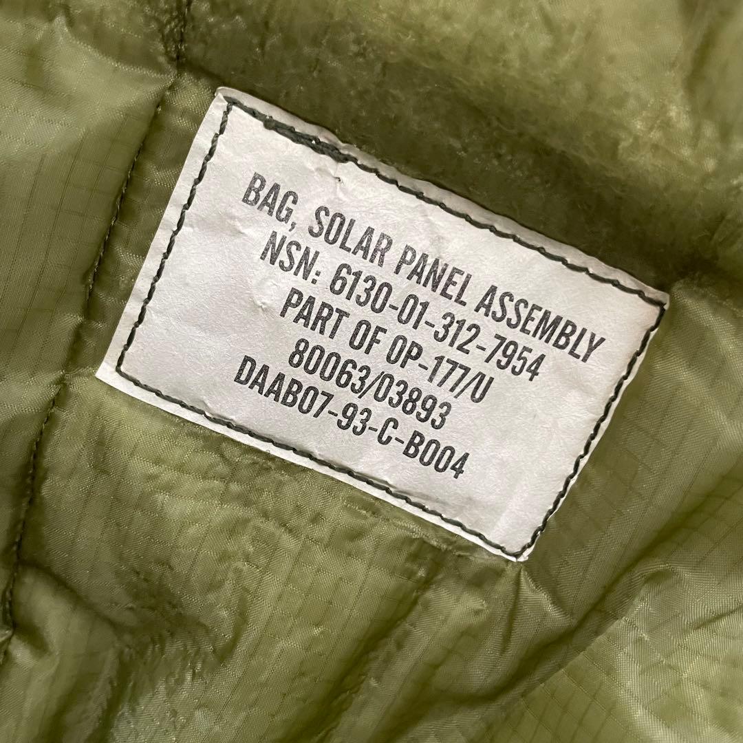 90s 米軍 実物 usaf ヘルメットバック ソーラー ステンシル入り