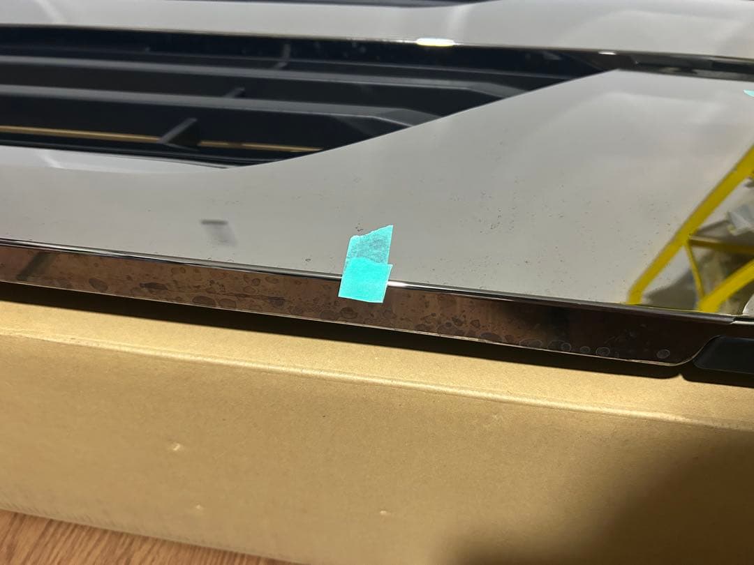 いすず現行ギガ　純正クロームメッキフロントパネル