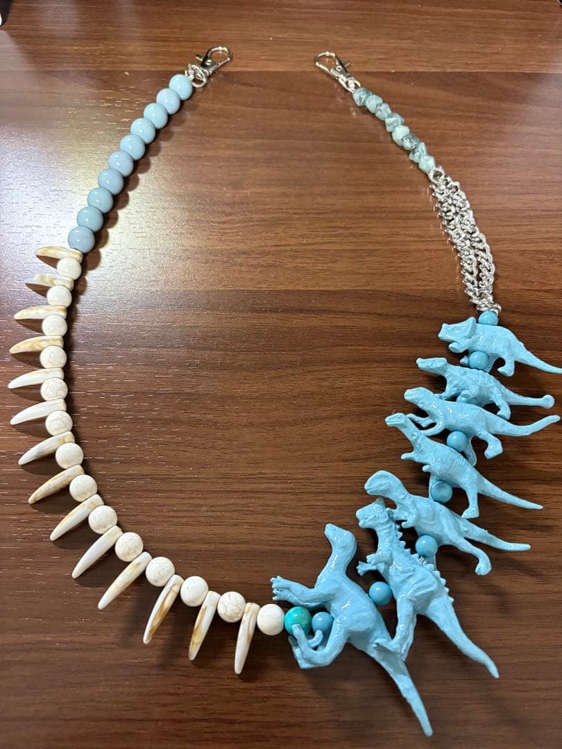 ディノワークス 好きな方ぜひ ウォレットチェーン　恐竜　他のデザインも販売中