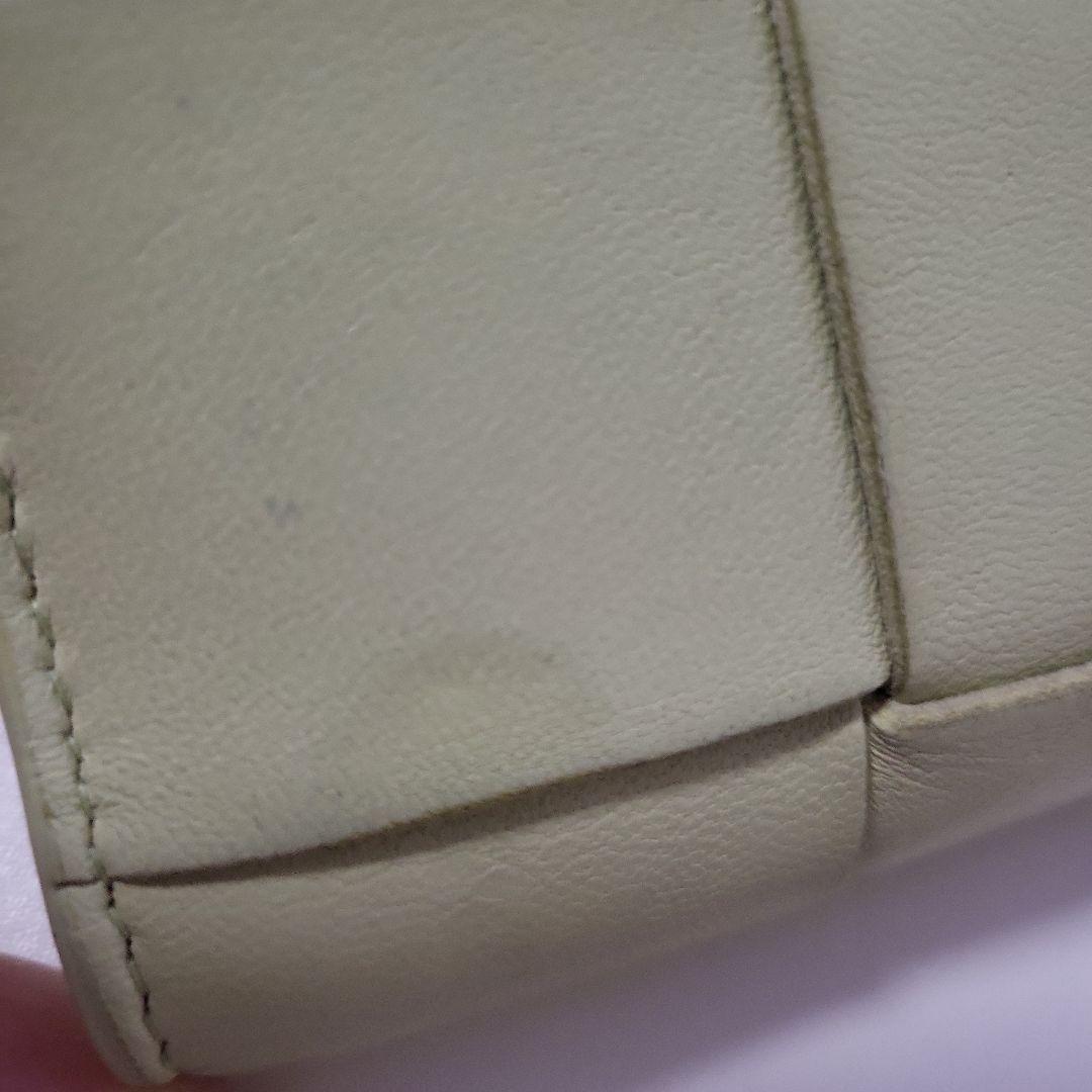 Bottega Veneta 二つ折り財布 ライトグリーン