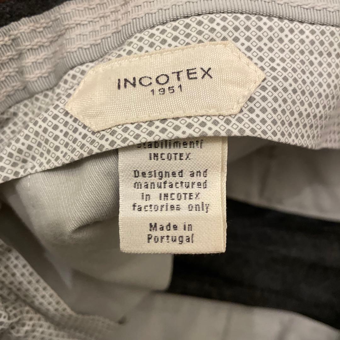 インコテックス サキソニー　ウールスラックス　サイズ44