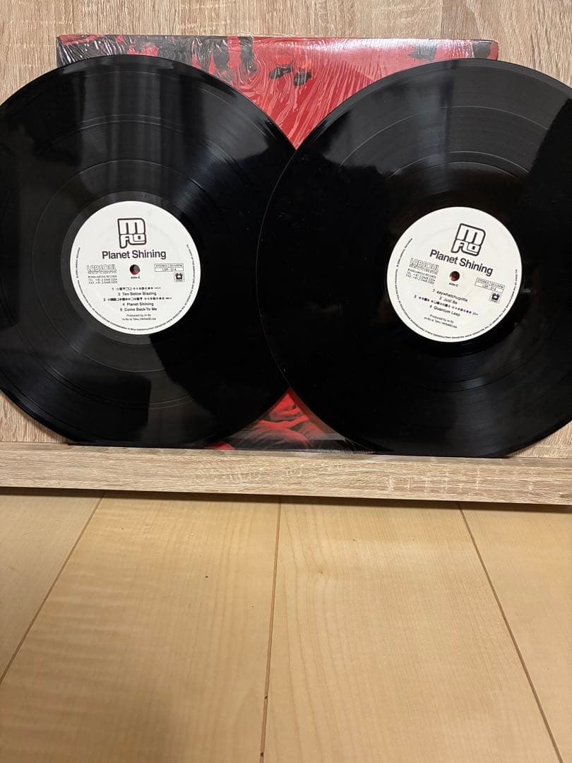m-floのアルバム「Planet Shining」のレコード（LP）