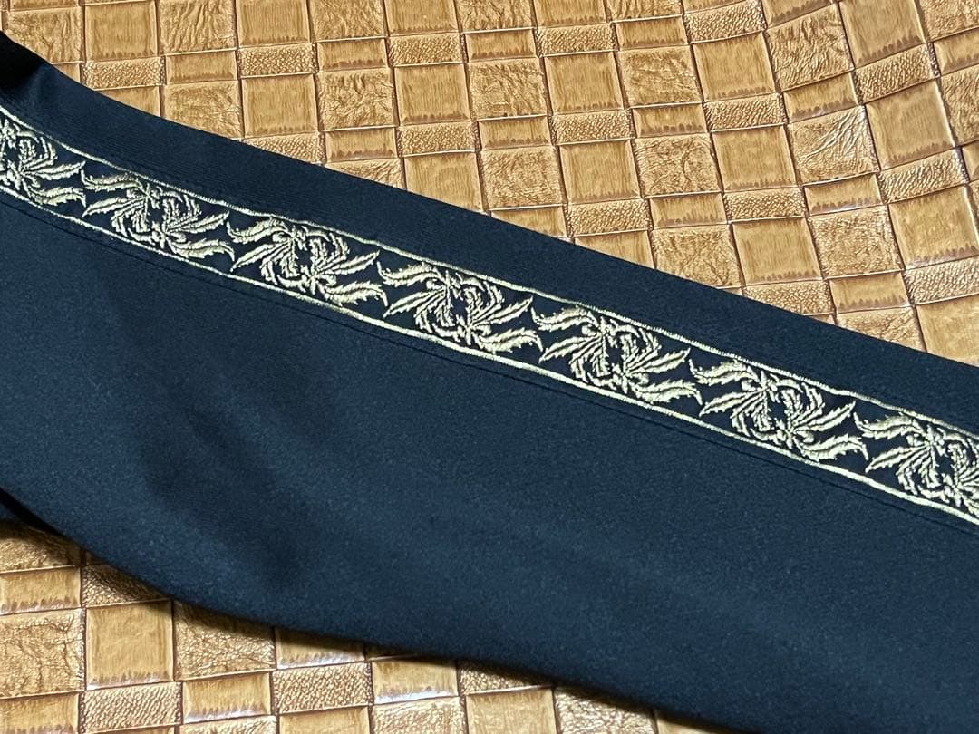 美品　ドレストリップ　百式ジャージ　/0　黒×金　ストレッチ　トラックジャケット