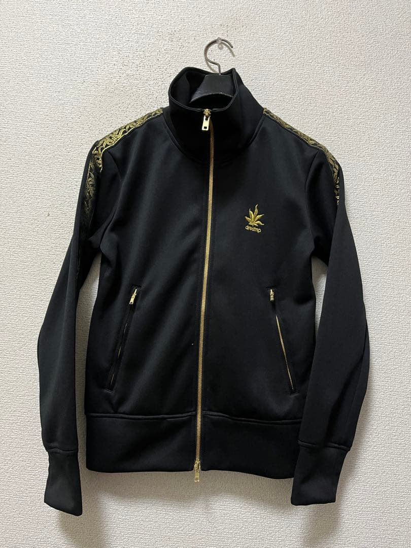 美品　ドレストリップ　百式ジャージ　/0　黒×金　ストレッチ　トラックジャケット