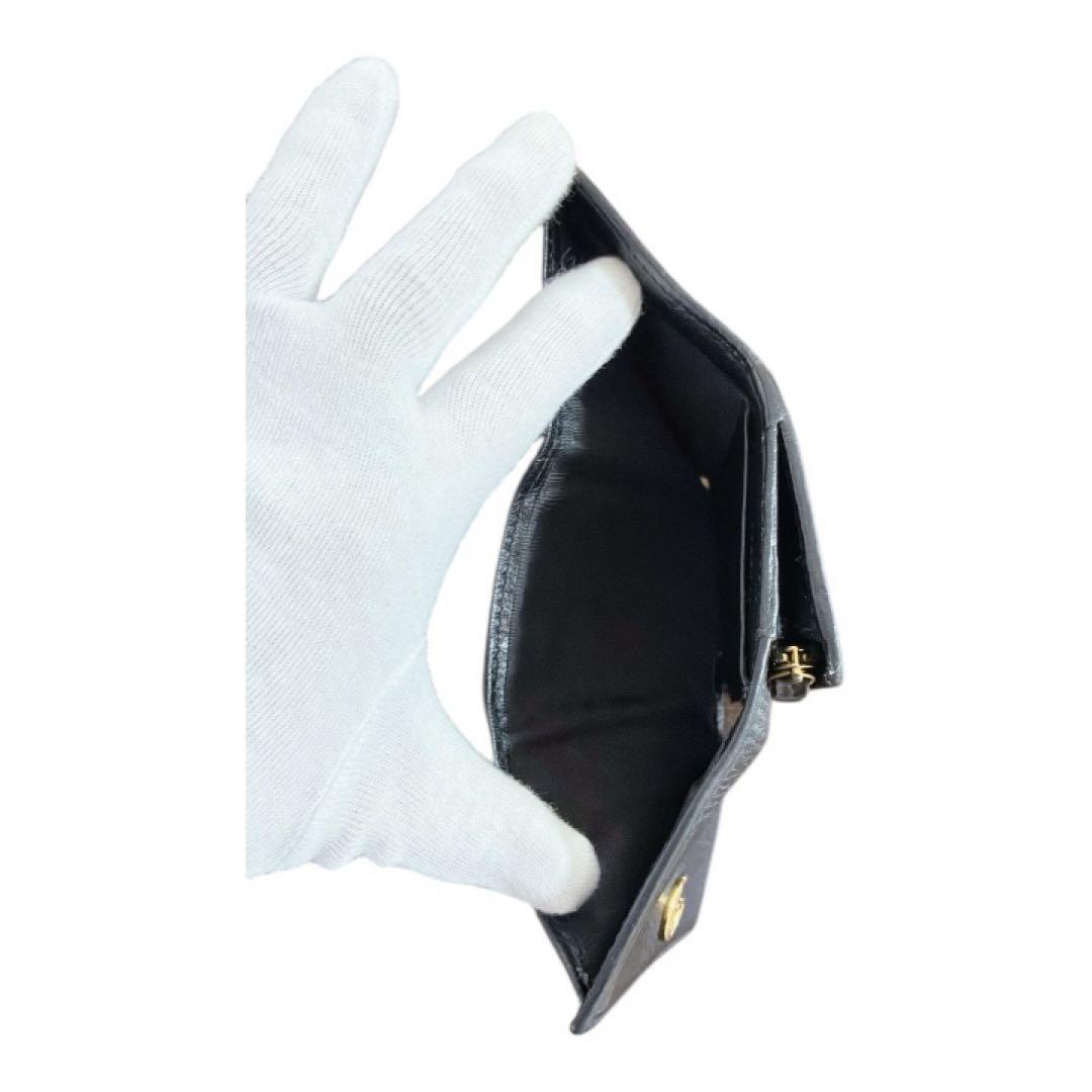 グッチ GUCCI GGマーモント コンパクトウォレットミニ　三つ折り財布レザー