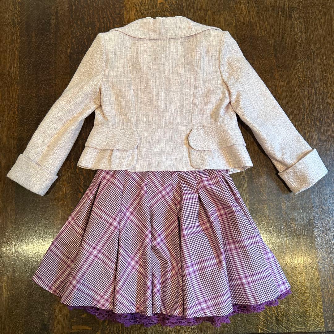 mezzopiano　メゾピアノ　120　フォーマル　入学式　卒園式　発表会