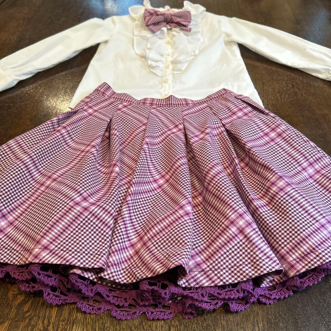 mezzopiano　メゾピアノ　120　フォーマル　入学式　卒園式　発表会