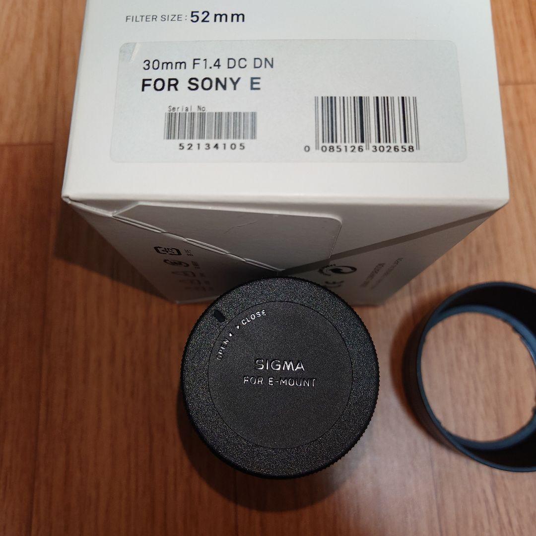 SIGMA 30mm F1.4 DC DN レンズ　Eマウント用