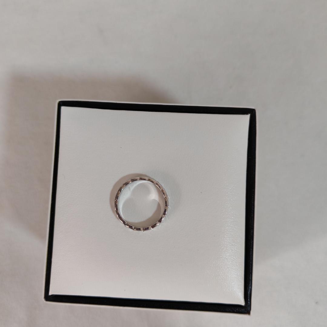 ホワイトゴールド ココクラッシュ リング・指輪