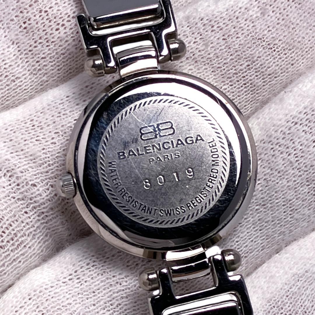 【新品電池/稼働】バレンシアガ 12Pダイヤ 腕時計 ストーンベゼル レディース